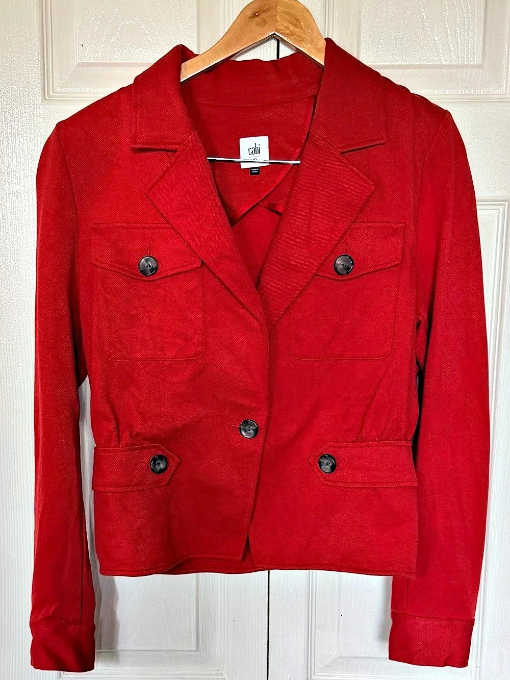 Cabi Blazer Red Size 10 EUC